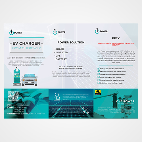 One Power – EV Charging & Security Brochure